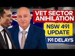 Australian Immigration News 2nd November. NSW 491 Update, 191 processing delays, DOHA's red card +..