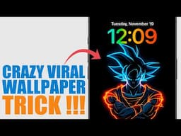 Viral iPhone Wallpaper TRICK - How To DO IT !?