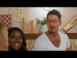 Rock the Block Basement Extravaganza: David Bromstad and Tiffany's Faux Beam Ceiling Transformation!