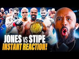 "JON JONES IS BACK!" | JONES vs STIPE + OLIVEIRA vs CHANDLER INSTANT REACTION!