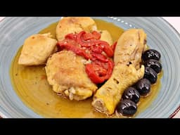 Pollo con aromas del Mediterráneo