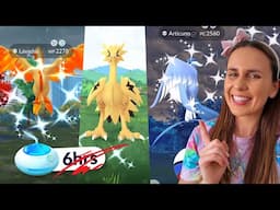 How to get SHINY Galarian Articuno, Zapdos & Moltres in Pokémon GO