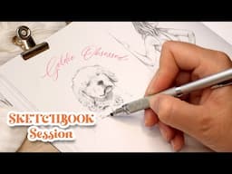 Cozy Sketching Session | Sketch with me in peace