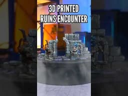 Easy & Fast 3D Printed Ruins For D&D/Wargaming