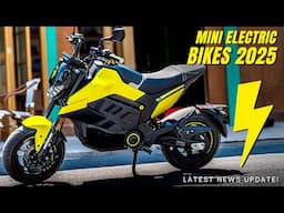 Top 10 Electric Moped-Sized Motorcycles & Pit Bikes in 2025