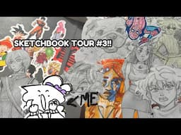 SKETCHBOOK TOUR #3!!!!! HAPPY 10K SUBS 💕💕💕💕💕