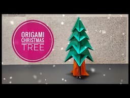 Origami Christmas tree | Christmas origami | Origami tutorial | Paper craft