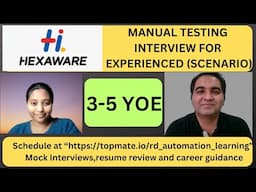 Manual Testing Interview Questions and Answers| Testing Interview Questions | RD Automation Learning