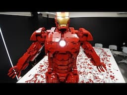 He Built A WORKING Iron Man Suit Using Legos