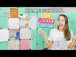 DIY Homeschool Locker Decor And Organization