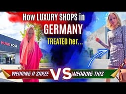 "Poor people wear saree"... I wore a saree in Germany and their reaction was 😲 | Karolina Goswami