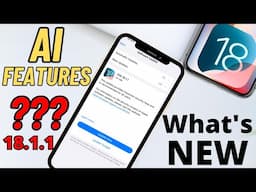 ios 18.1.1 Features! What's New In IOS 18.1.1