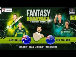 AUS-W vs NZ-W W Dream11 Team, AU W vs NZ W Dream11 Prediction, AU-W vs NZ-W T20 World Cup Dream11