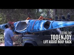 TOOENJOY Lift Assist Roof Rack Overview for Kayaking - Kayak Hipster