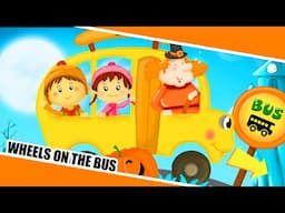 It's Halloween! | Sing Wheels on the bus with Titounis