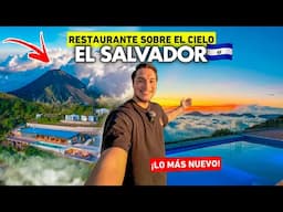 Así es el NUEVO RESTAURANTE “SOBRE EL CIELO” en El Salvador 🇸🇻😱 Dos Alas 🌥️