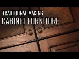 Traditional Making Cabinet Furniture - Insoluble Dovetail Joint Design