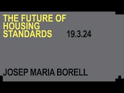 IMPSOL: New Housing Paradigms, Community Building - Josep Maria Borell