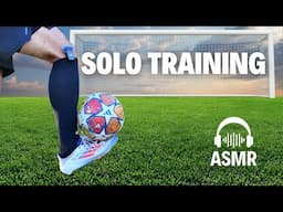 Solo Soccer Skills ASMR | Training on a Crisp Fall Afternoon