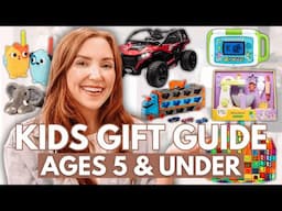 *KIDS* GIFT GUIDE 2024 - TOYS FOR KIDS 5 & UNDER?! | Christmas Gift Ideas 2024 | Boys & Girls Gifts