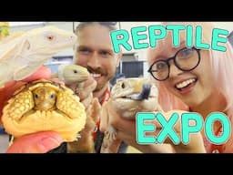 REPTILE EXPO and Adopting a New Tortoise!