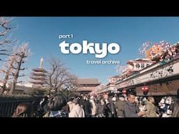 japan travel archive part 1 🍡 asakusa, ueno, shibuya, omotesando