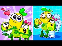 🔴 Funniest Baby Delivery Ever! | Crazy Pregnancy Swap | Avocado Family Cartoon