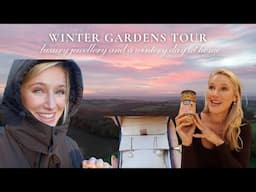 WINTER GARDEN TOUR & OUR NEW PROJECT | HOW TO SPARKLE THIS SEASON & A COZY DAY AT HOME