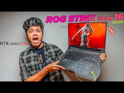 Asus ROG Strix Scar 16 (2024) Review | i9 14900HX RTX 4080  | 2.85 Lakh Most Powerful Gaming Laptop😵