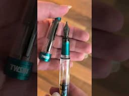 Unboxing the new TWSBI Diamond 580ALR Fountain Pen Caribbean with Onyx