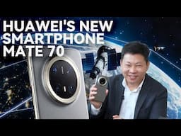 Huawei's New Mate 70 Breakthrough in Satellite Tech