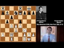 Jose Raul Capablanca vs Frank Kendall Perkins - Rice Memorial (1916)