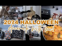 2024 HALLOWEEN CLEAN + DECORATE | HALLOWEEN DECOR | DECORATE WITH ME! | Lauren Yarbrough