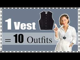 1 Vest, 10 Outfits: The Ultimate Wardrobe Must-Have for Fall/Winter