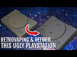 Can we Retrovape this PS1 into something good? | Refurbishing and Retrovaping a PS1 Console