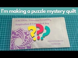 Cotton Cuts Wild West Puzzle Mystery Quilt - Unboxing & Piecing Clue #1 (Large - Dusty Rose)