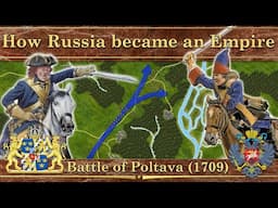 How Russia became an Empire. Battle of Poltava (1709)