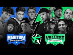 TEAM MARITHEA VS TEAM VALLES-T - 5vs5 - FUEGO CRUZADO | ESTRELLAS DEL FREESTYLE