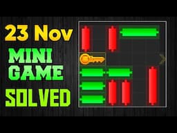 23 November Hamster Kombat Candle Puzzle Solved 💯 ✅