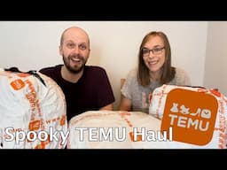 Spooooky TEMU Haul!