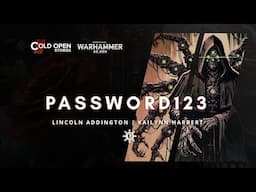 Password123 - Warhammer 40,000 Fast Fiction