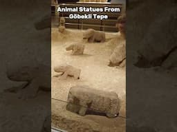 11,000-Year-Old Animal Statues from #Göbeklitepe!