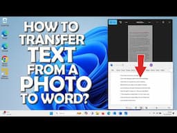 How to Transfer Text From a Photo to Word