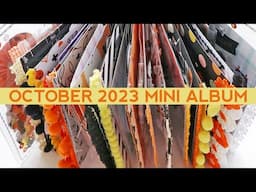 October 2023 Mini Album Flip Through