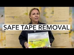 No More Rips - Removing Masking Tape from Your Artwork