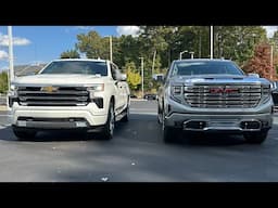 2025 Chevrolet Silverado 1500 High Country VS 2025 GMC Sierra 1500 Denali!