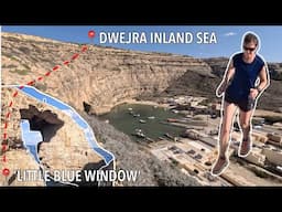 Running the Gozo coastal trail | Run #3 | Dwejra inland sea to the Wied-il-Mielah Window