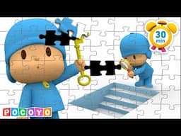 🧩 Risolvi i puzzle con Pocoyo 🧩 (30 minuti)| Pocoyo 🇮🇹 Italiano Canale Ufficiale Cartoni per bambini