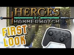 Heroes of Hammerwatch on Nintendo Switch First Look