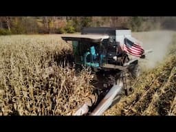 WHAT A JOB! Corn Is Done {With Drone Footage} 🌽🇺🇸